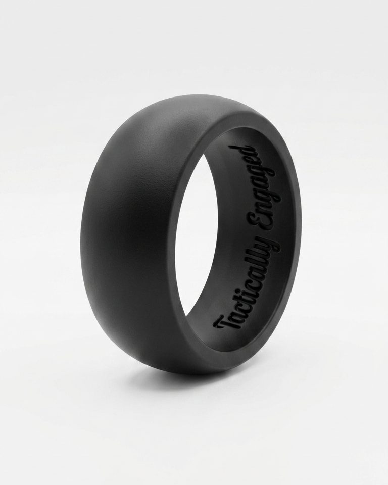 Classic (Black) - Silicone Ring