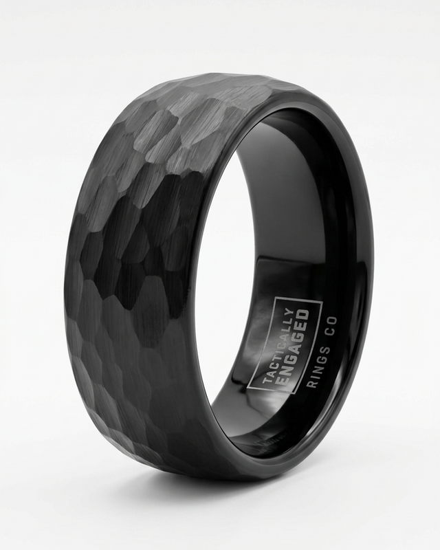 Etched - Tungsten Ring
