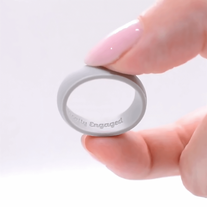 Classic (Grey) - Silicone Ring