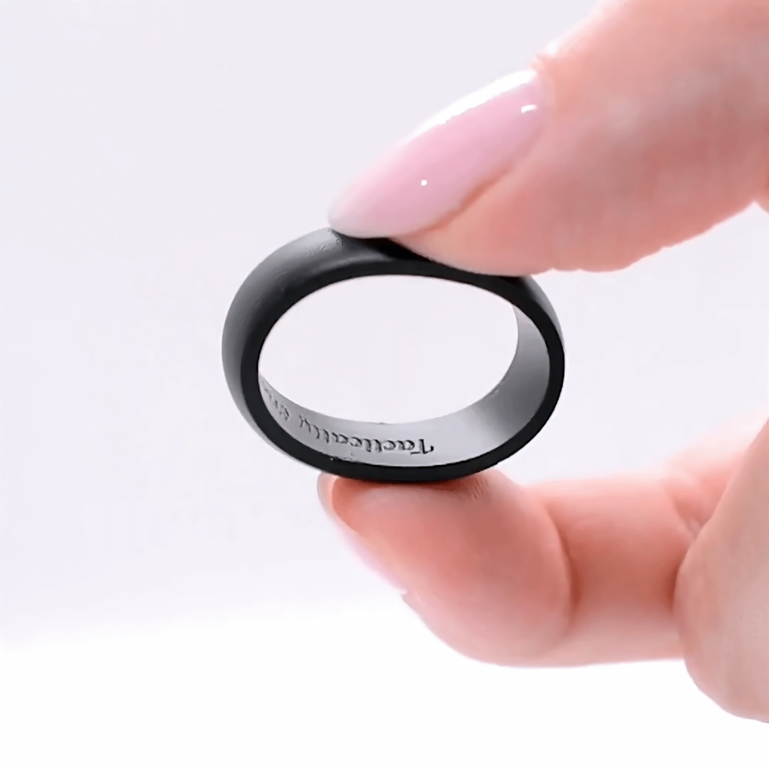 Classic (Black) - Silicone Ring