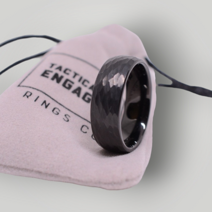 Etched - Tungsten Ring