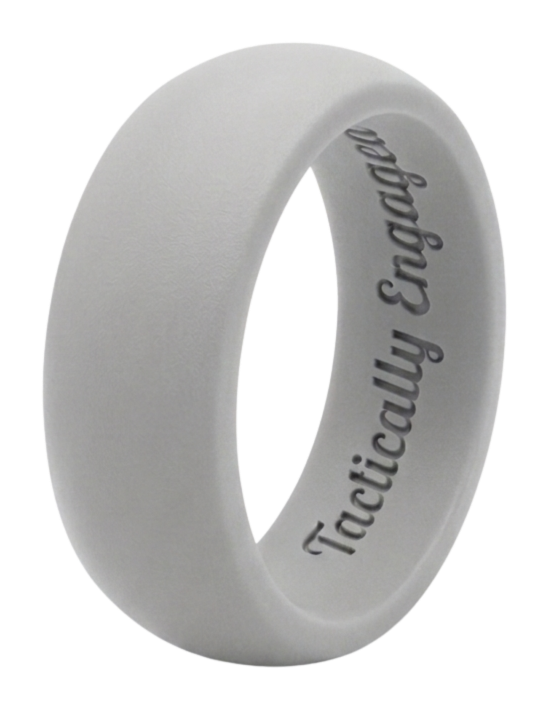 White silicone ring